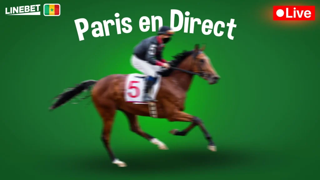 Paris en direct sur les courses de chevaux sur Linebet au Sénégal
