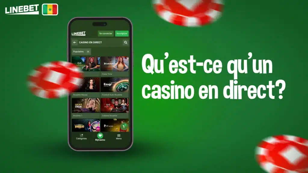 Qu'est-ce qu'un casino en direct Linebet ?