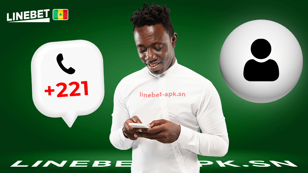 Linebet Sénégal  comment se connecter à son compte à l'aide du numéro de téléphone