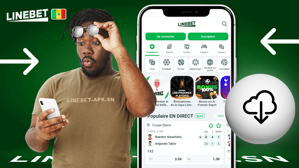 Comment télécharger rapidement  l’application Linebet au Sénégal