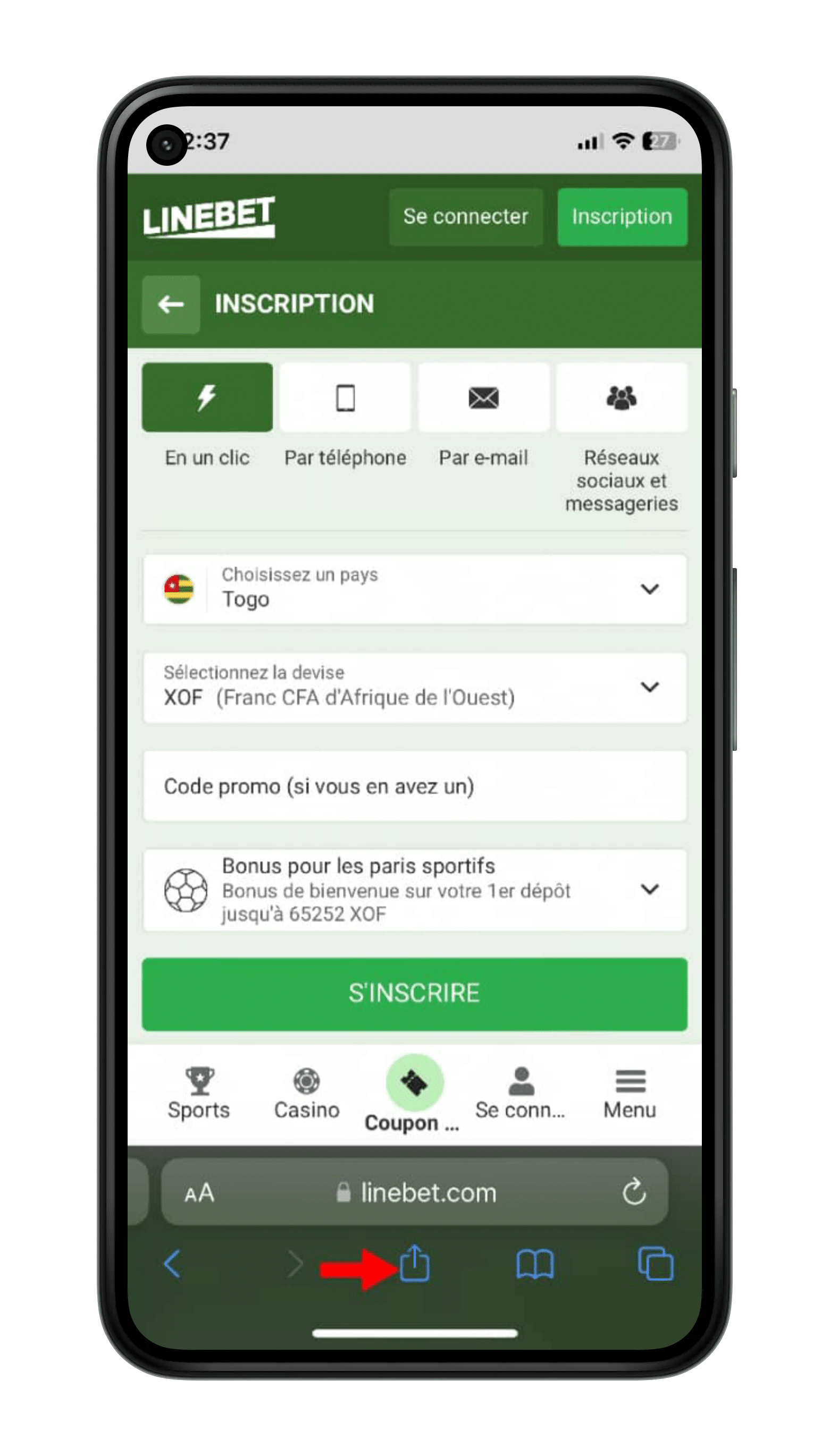 Aller sur le site Linebet Sénégal