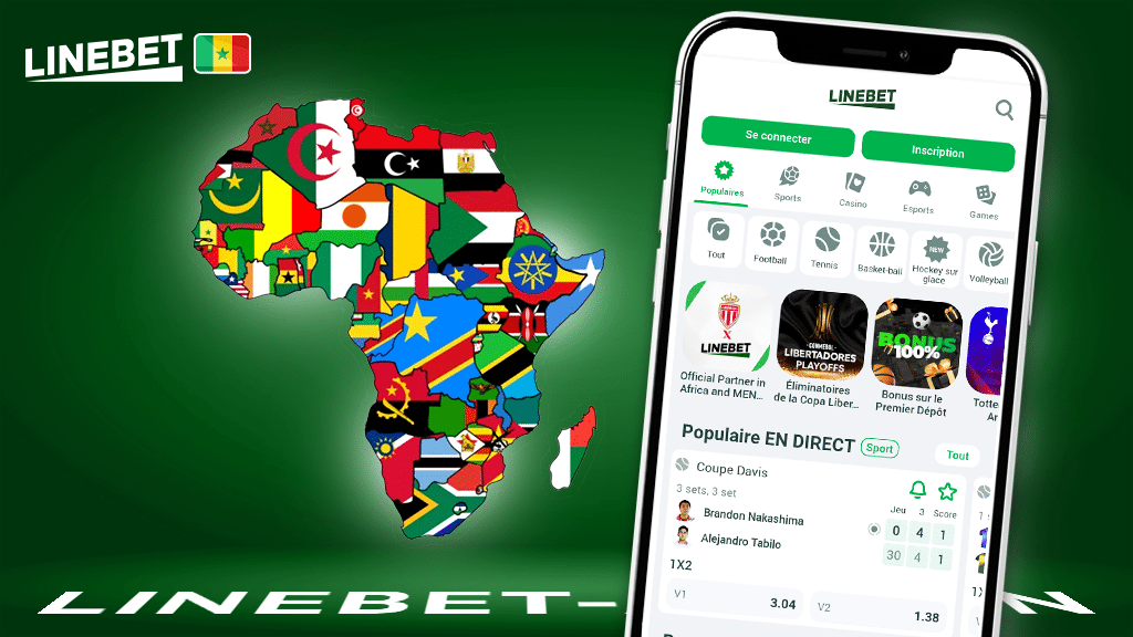 Linebet Est disponible en Afrique