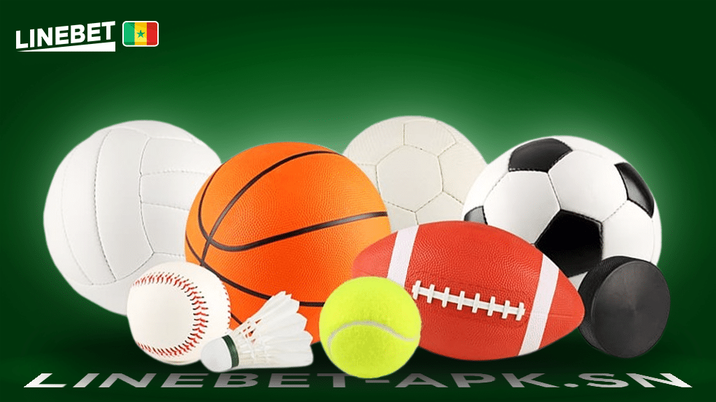Différents sports disponibles sur Linebet